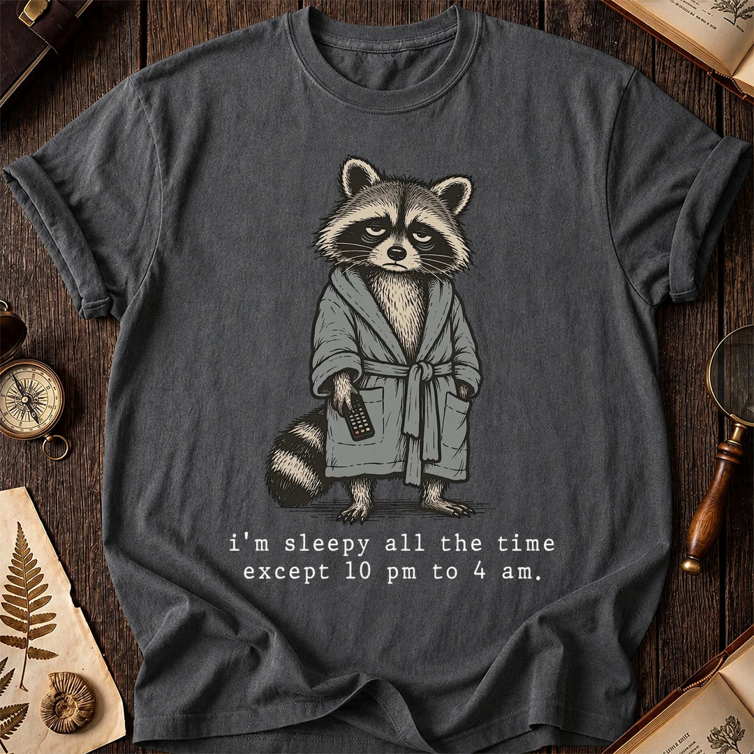 10PM Sleepy Raccoon T-Shirt product image 6