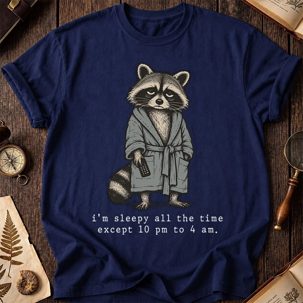 10PM Sleepy Raccoon T-Shirt product image 7