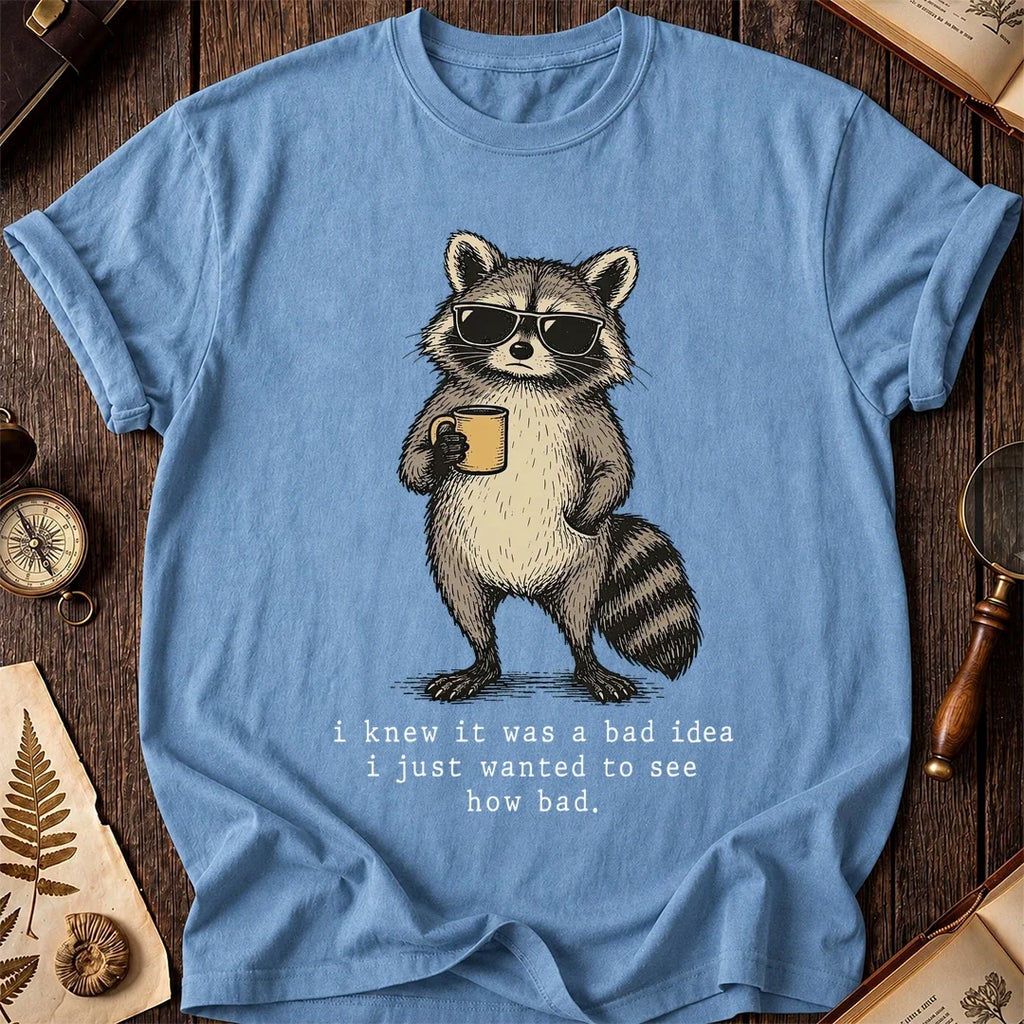 Bad Idea Raccoon T-Shirt product image 4