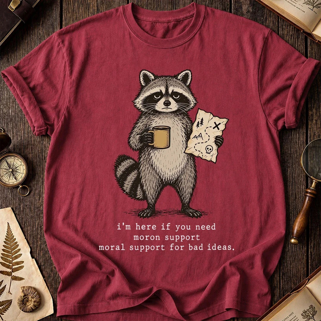Bad Support Raccoon T-Shirt product image 5