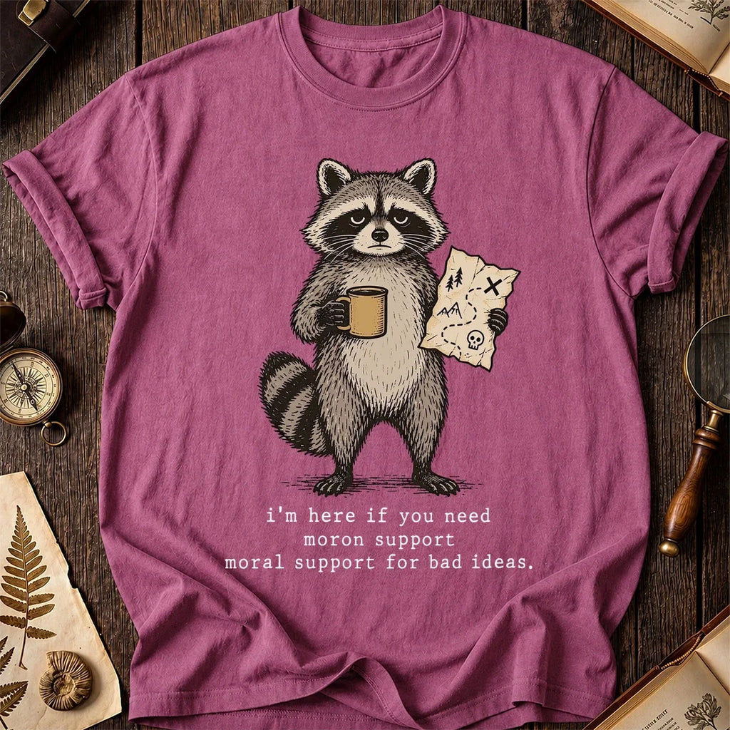 Bad Support Raccoon T-Shirt product image 3