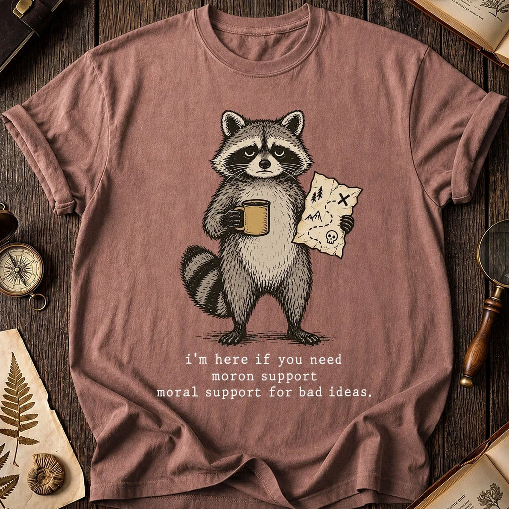 Bad Support Raccoon T-Shirt product image 8