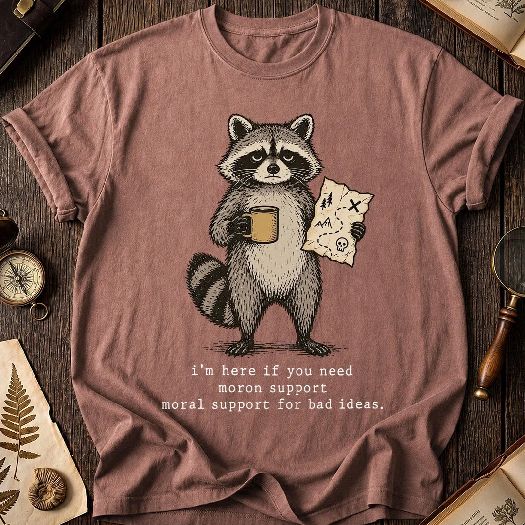 Bad Support Raccoon T-Shirt product image 8