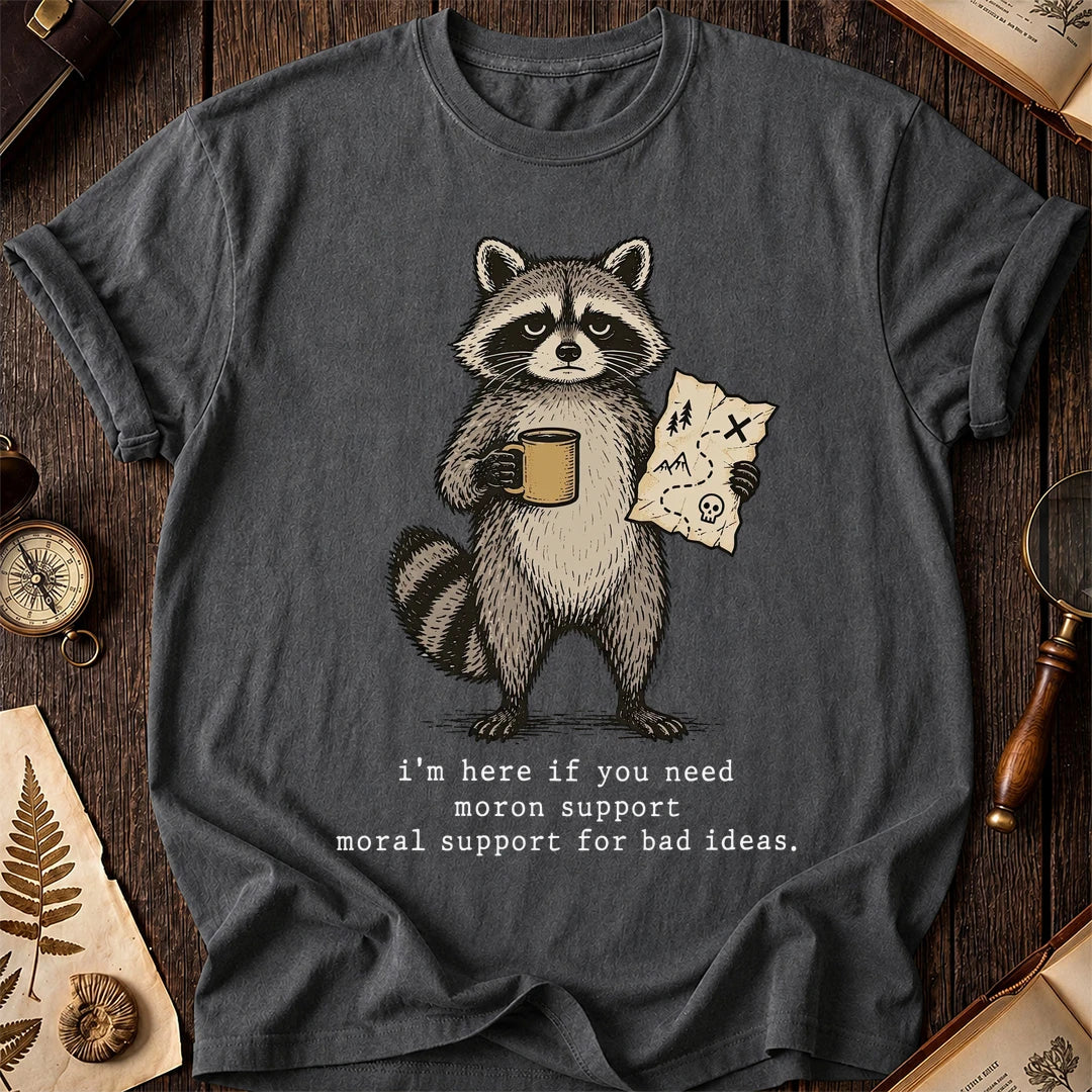 Bad Support Raccoon T-Shirt product image 6