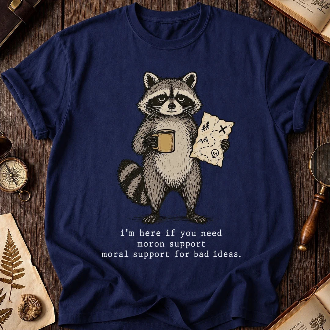 Bad Support Raccoon T-Shirt product image 7
