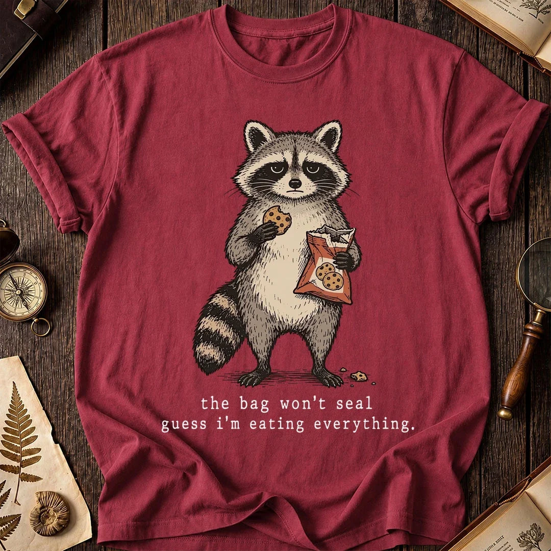 Bag Won't Raccoon T-Shirt