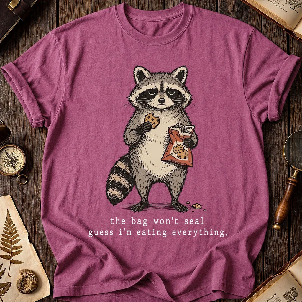 Bag Won't Raccoon T-Shirt