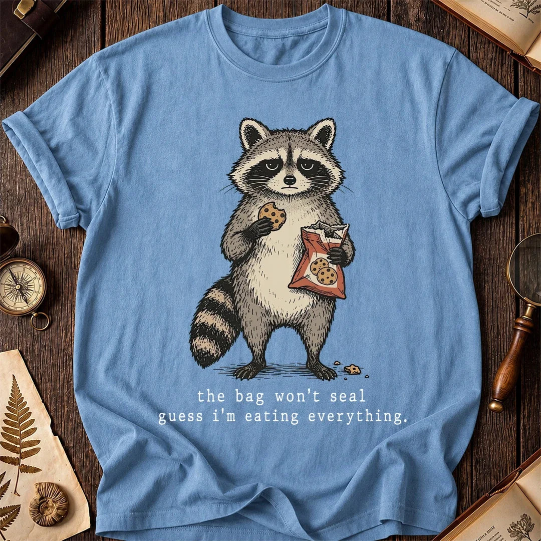 Bag Won't Raccoon T-Shirt
