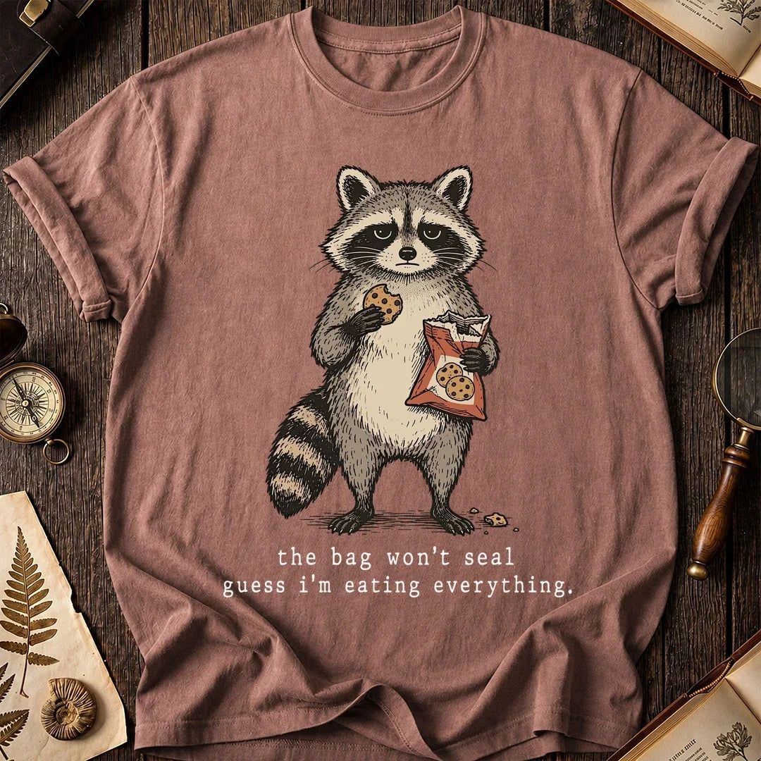 Bag Won't Raccoon T-Shirt