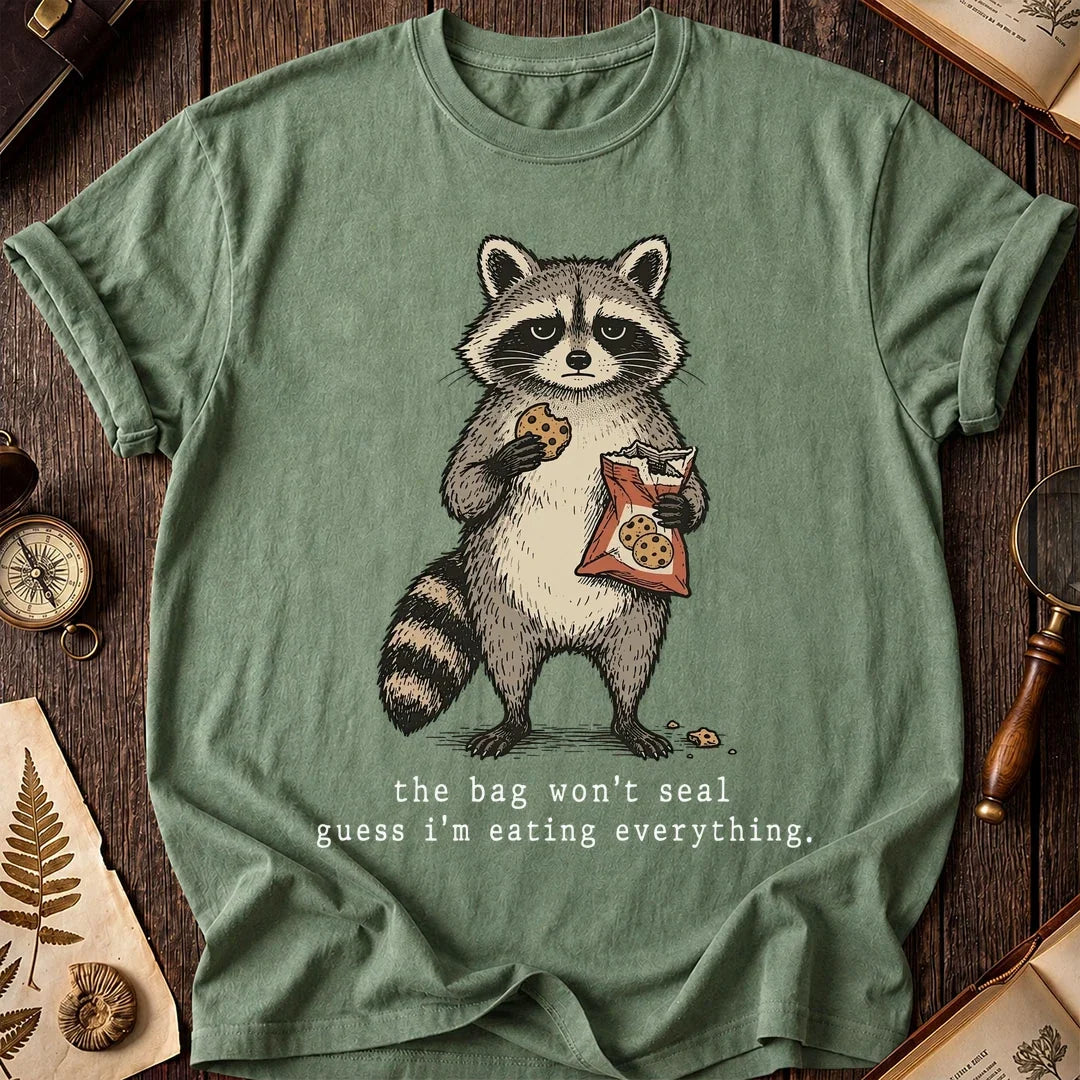 Bag Won't Raccoon T-Shirt