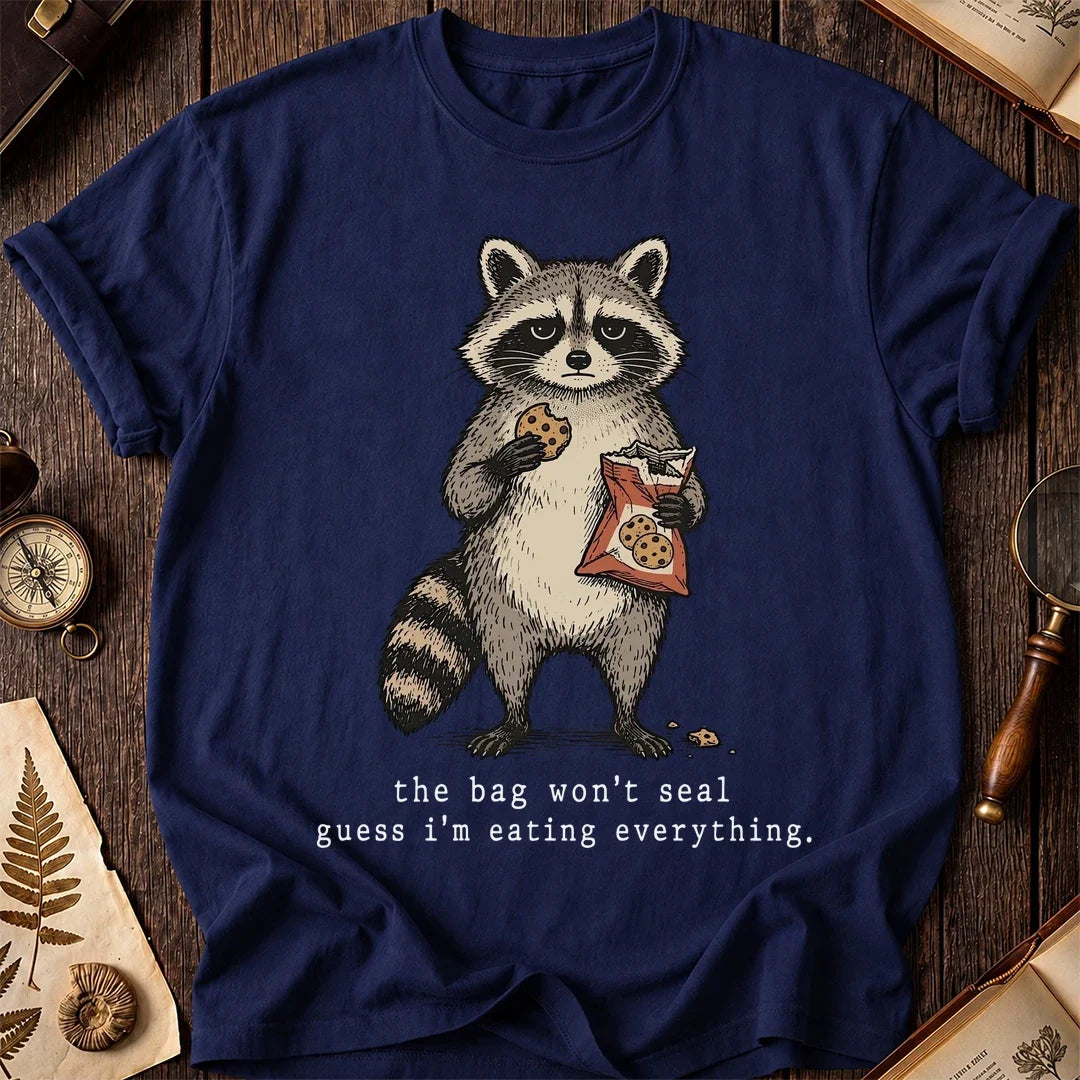 Bag Won't Raccoon T-Shirt