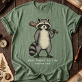 Bat Run Raccoon T-Shirt product image 1