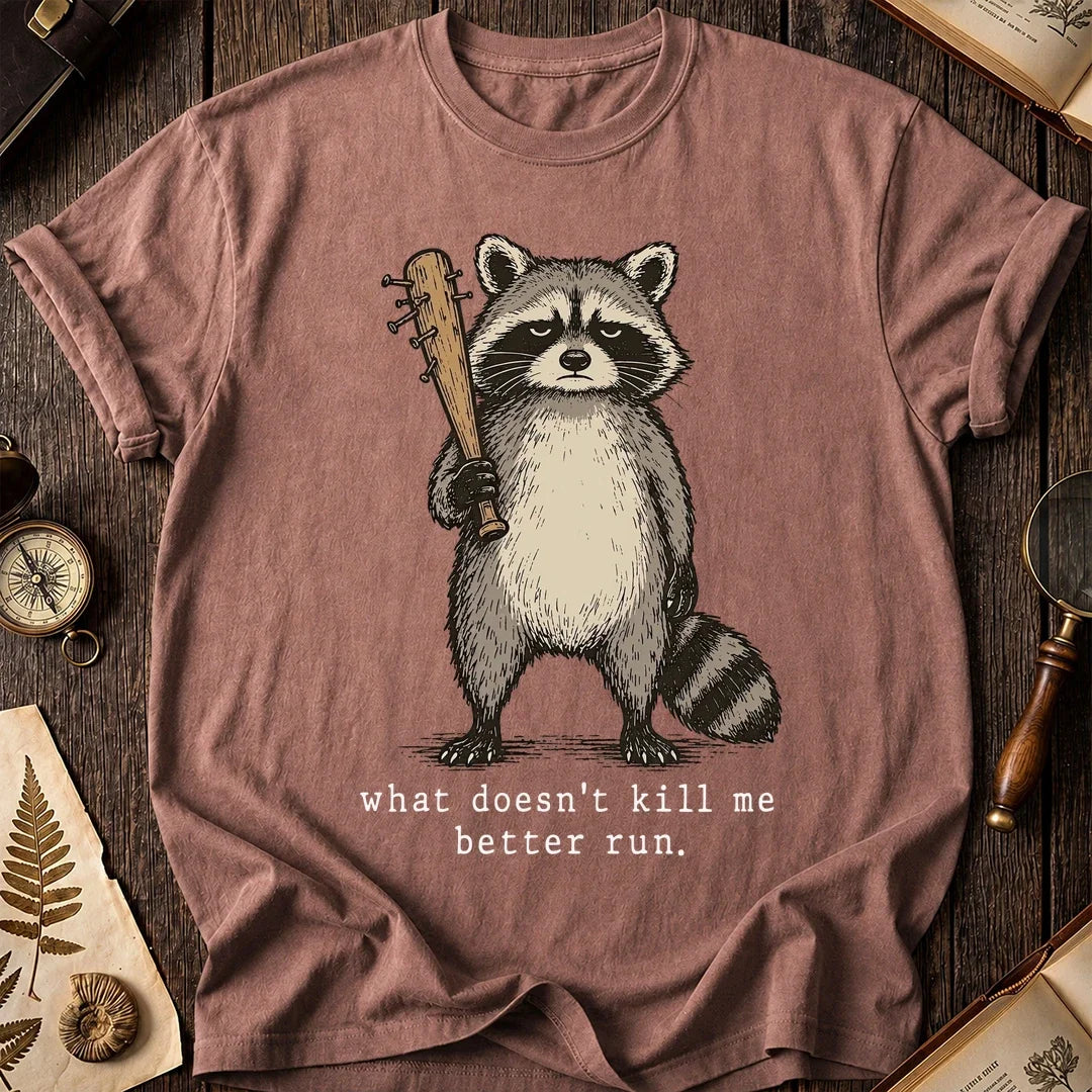 Better Run Raccoon T-Shirt product image 8