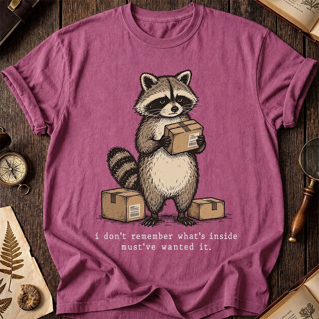 Box Mystery Raccoon T-Shirt product image 3