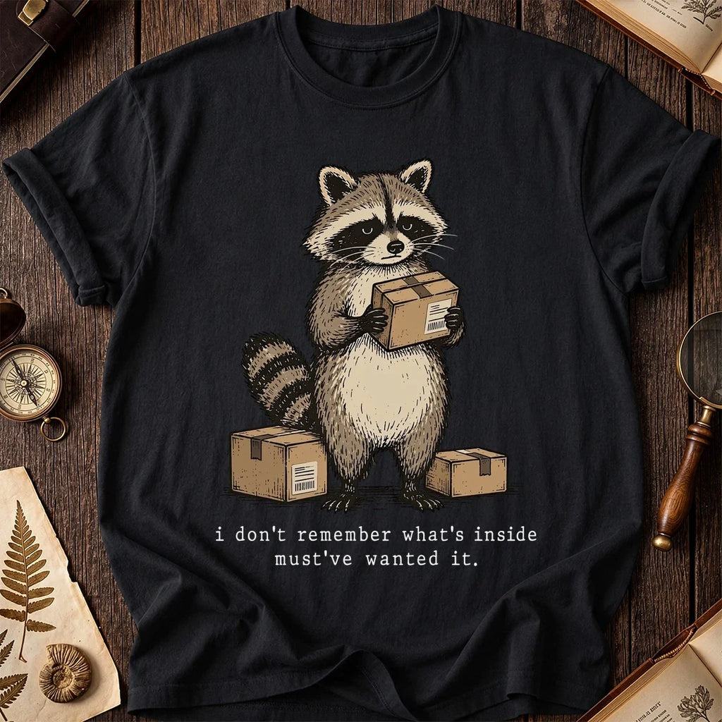 Box Mystery Raccoon T-Shirt product image 2