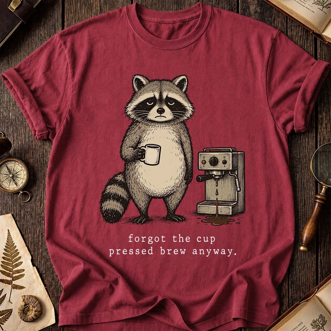Brew Anyway Raccoon T-Shirt product image 5
