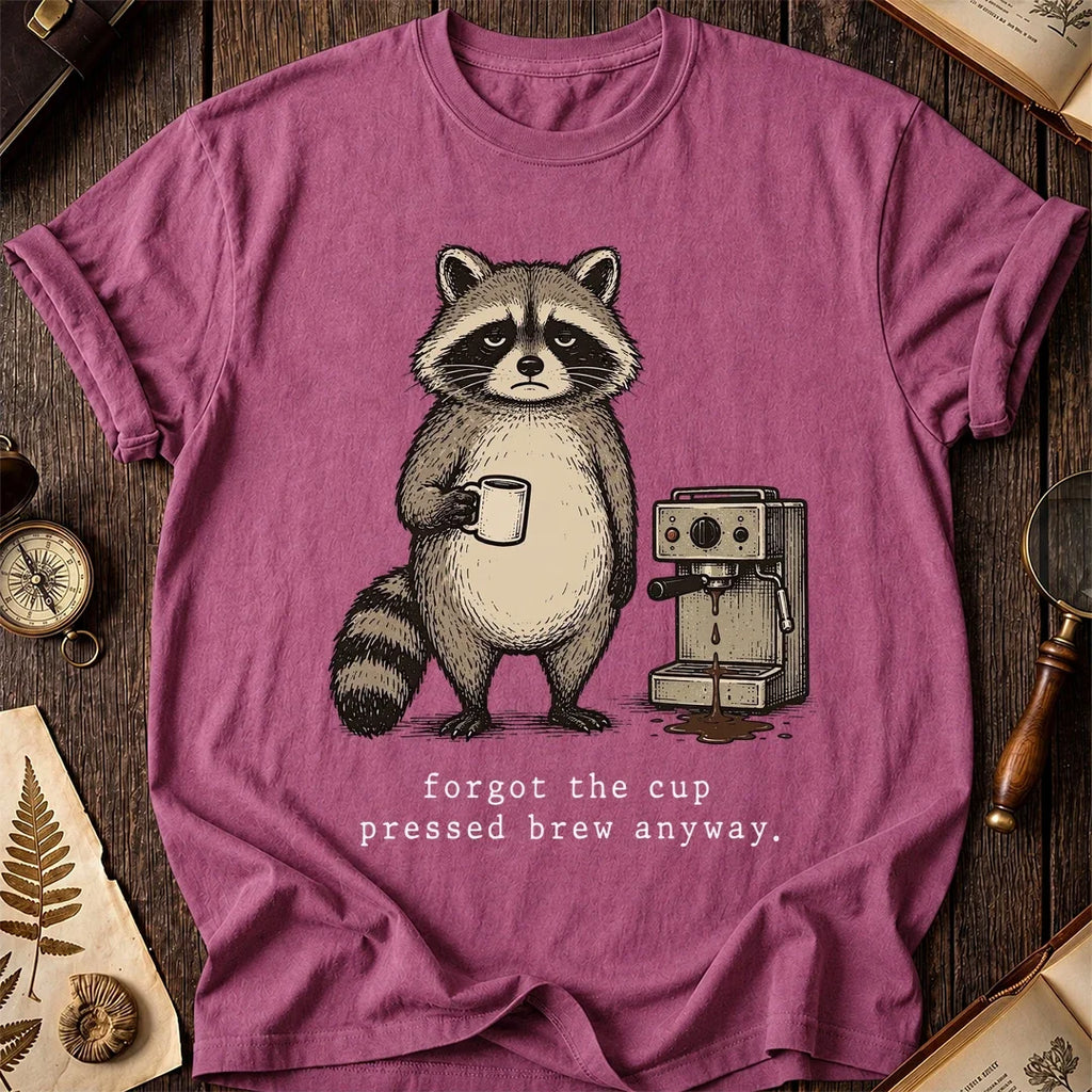 Brew Anyway Raccoon T-Shirt product image 3