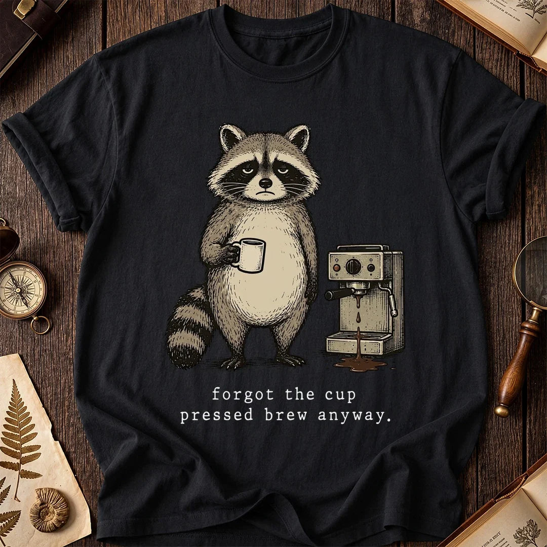 Brew Anyway Raccoon T-Shirt product image 2
