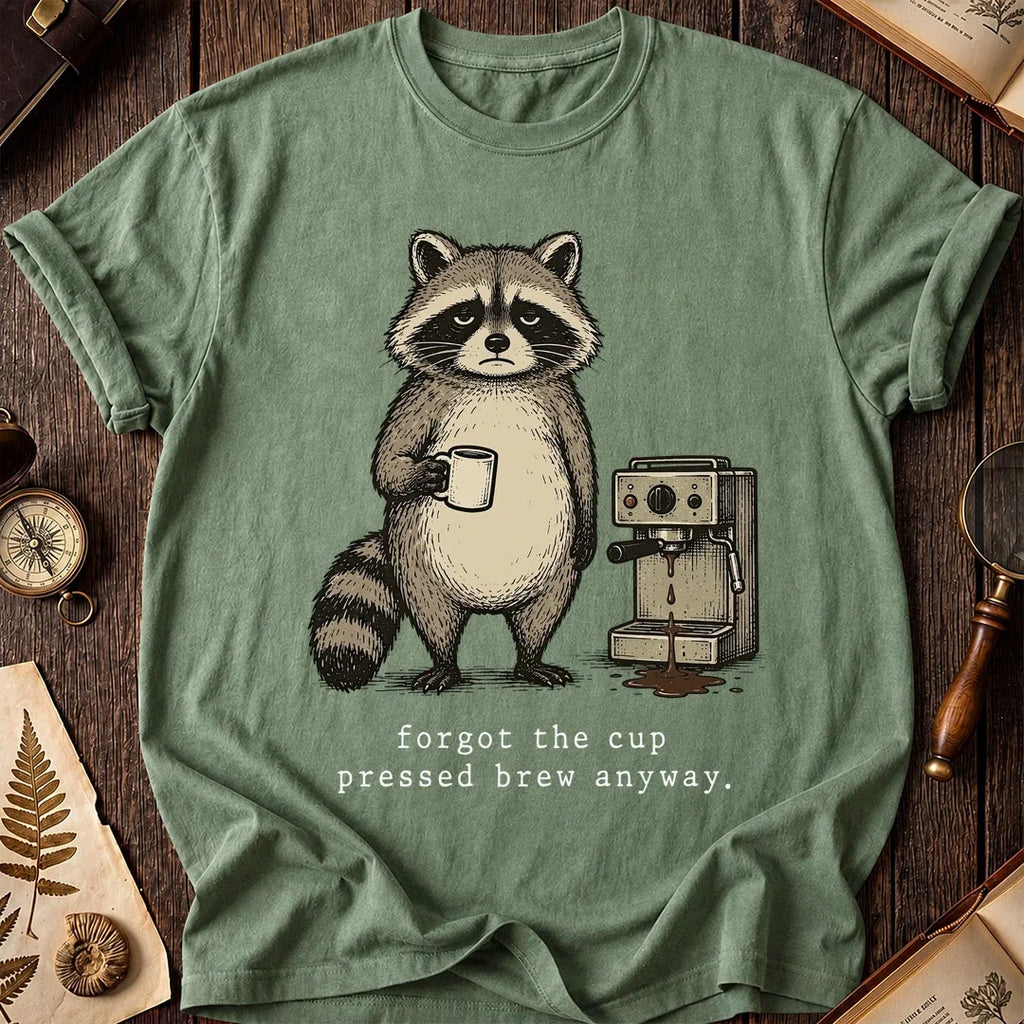 Brew Anyway Raccoon T-Shirt product image 1