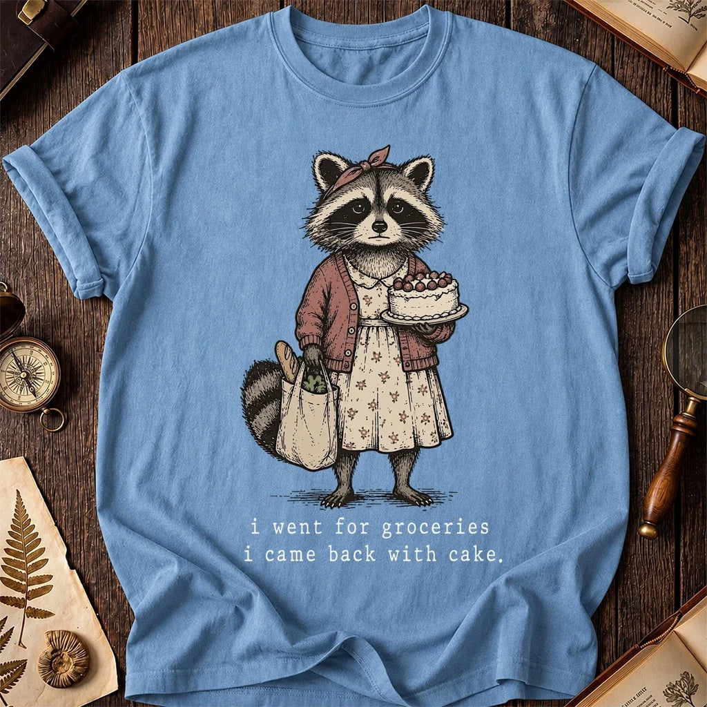 Cake Run Raccoon T-Shirt product image 4