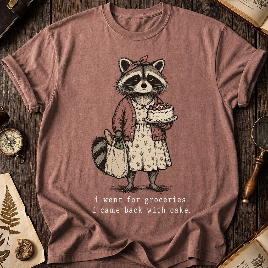 Cake Run Raccoon T-Shirt product image 8