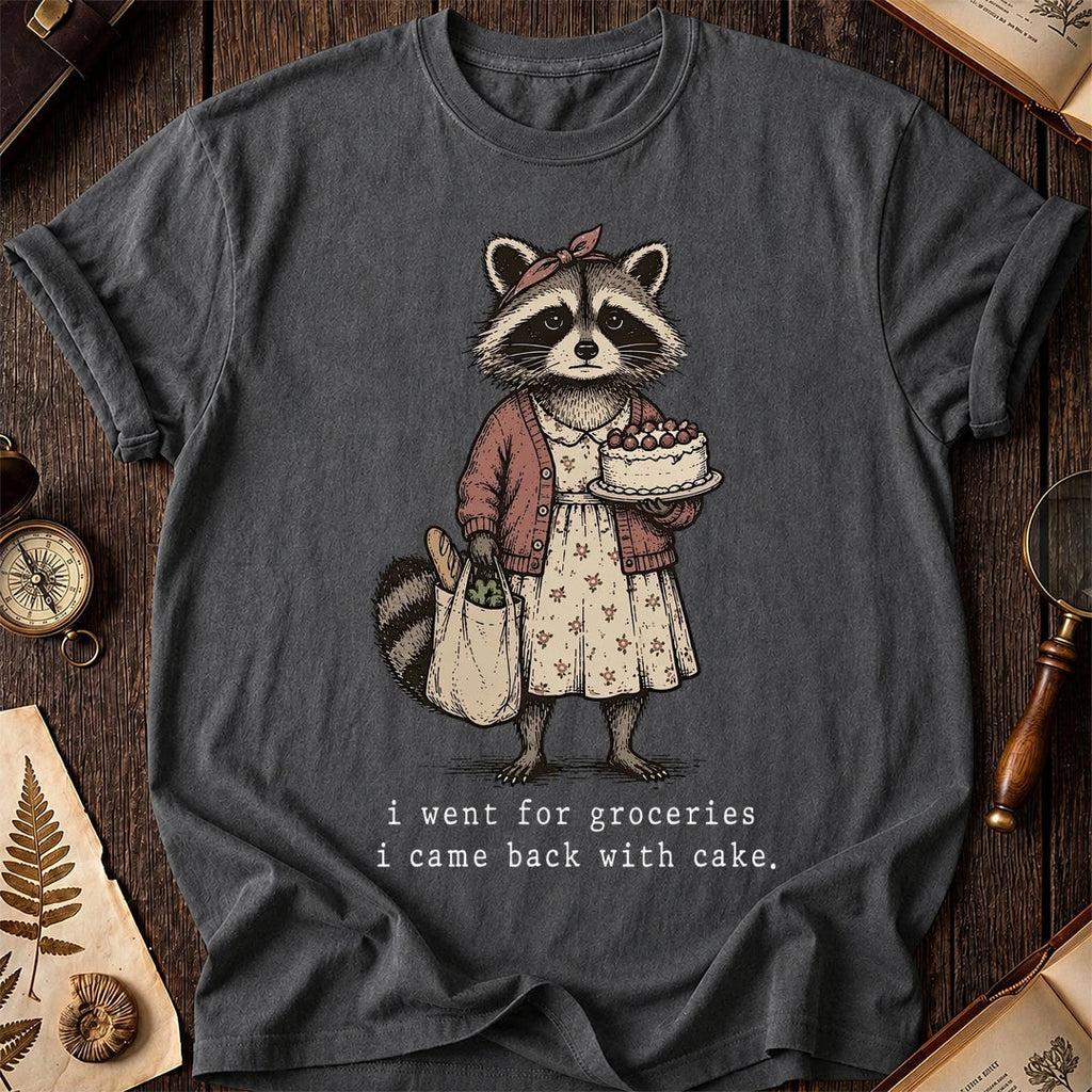 Cake Run Raccoon T-Shirt product image 6