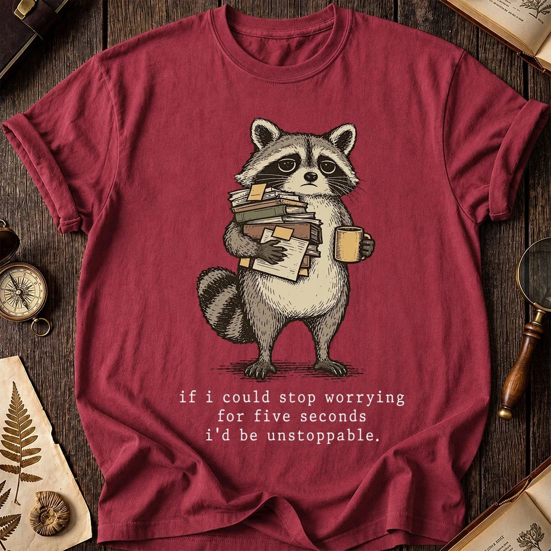 Can't Stop Raccoon T-Shirt product image 5