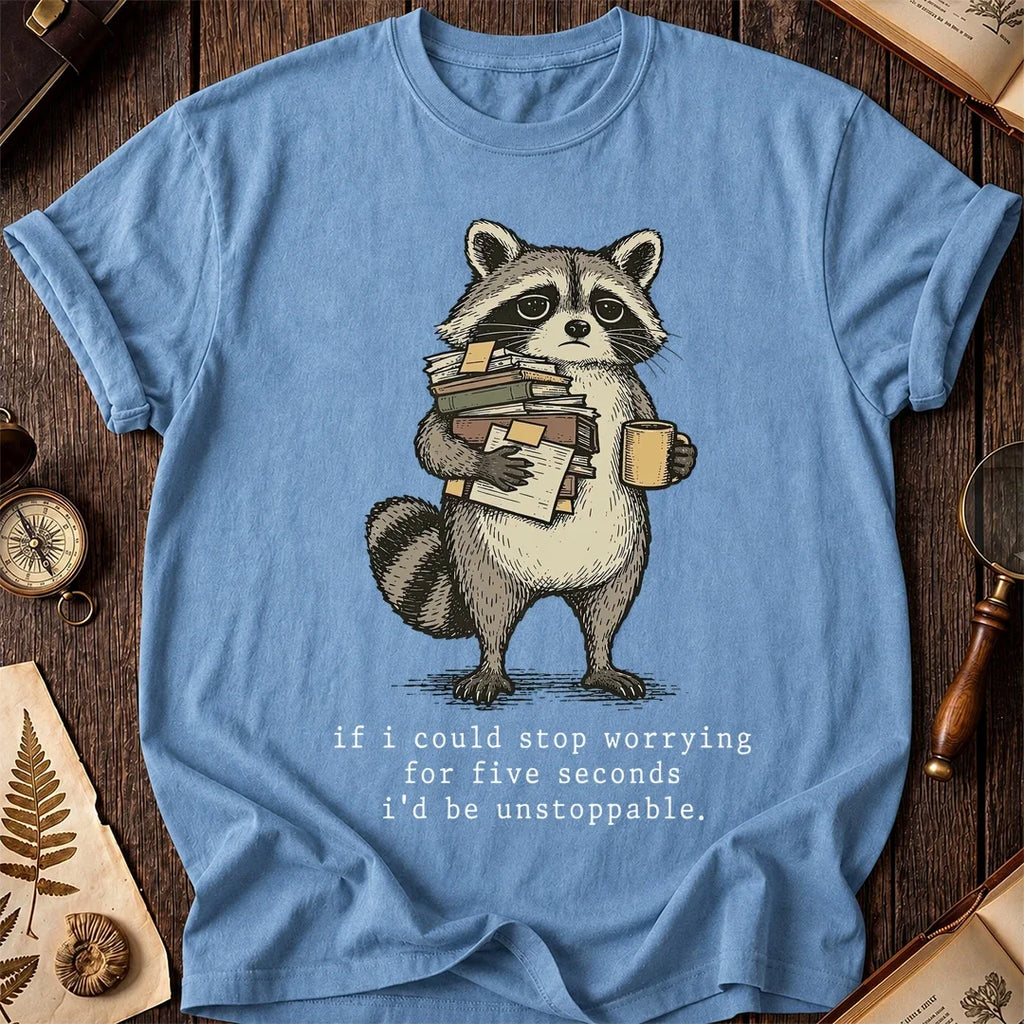 Can't Stop Raccoon T-Shirt product image 4