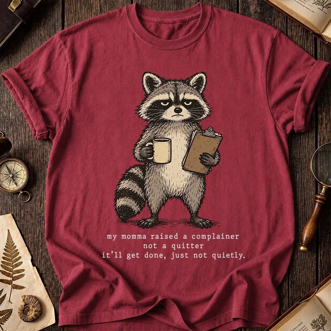 Complainer Raccoon T-Shirt product image 5