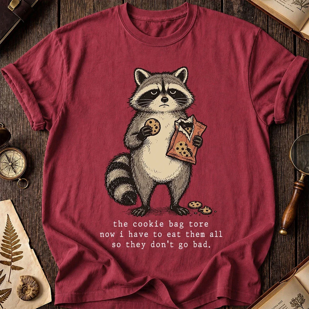 Cookie Bag Raccoon T-Shirt