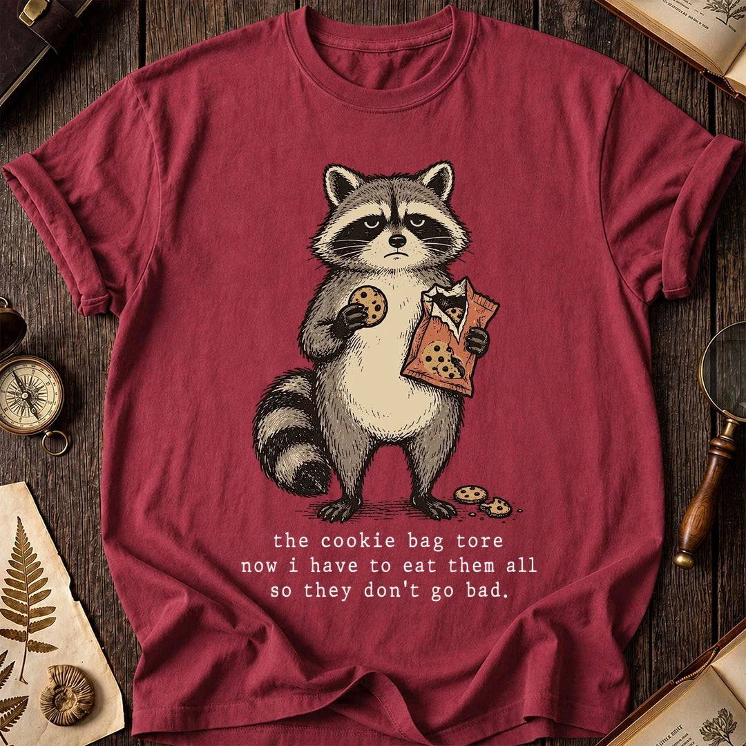 Cookie Bag Raccoon T-Shirt