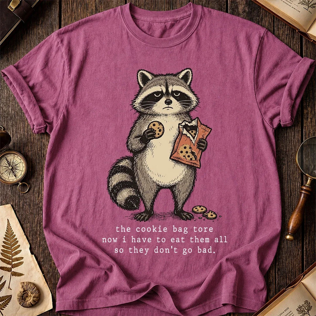 Cookie Bag Raccoon T-Shirt