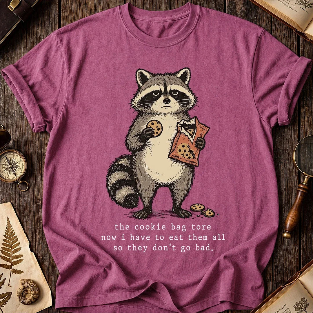 Cookie Bag Raccoon T-Shirt