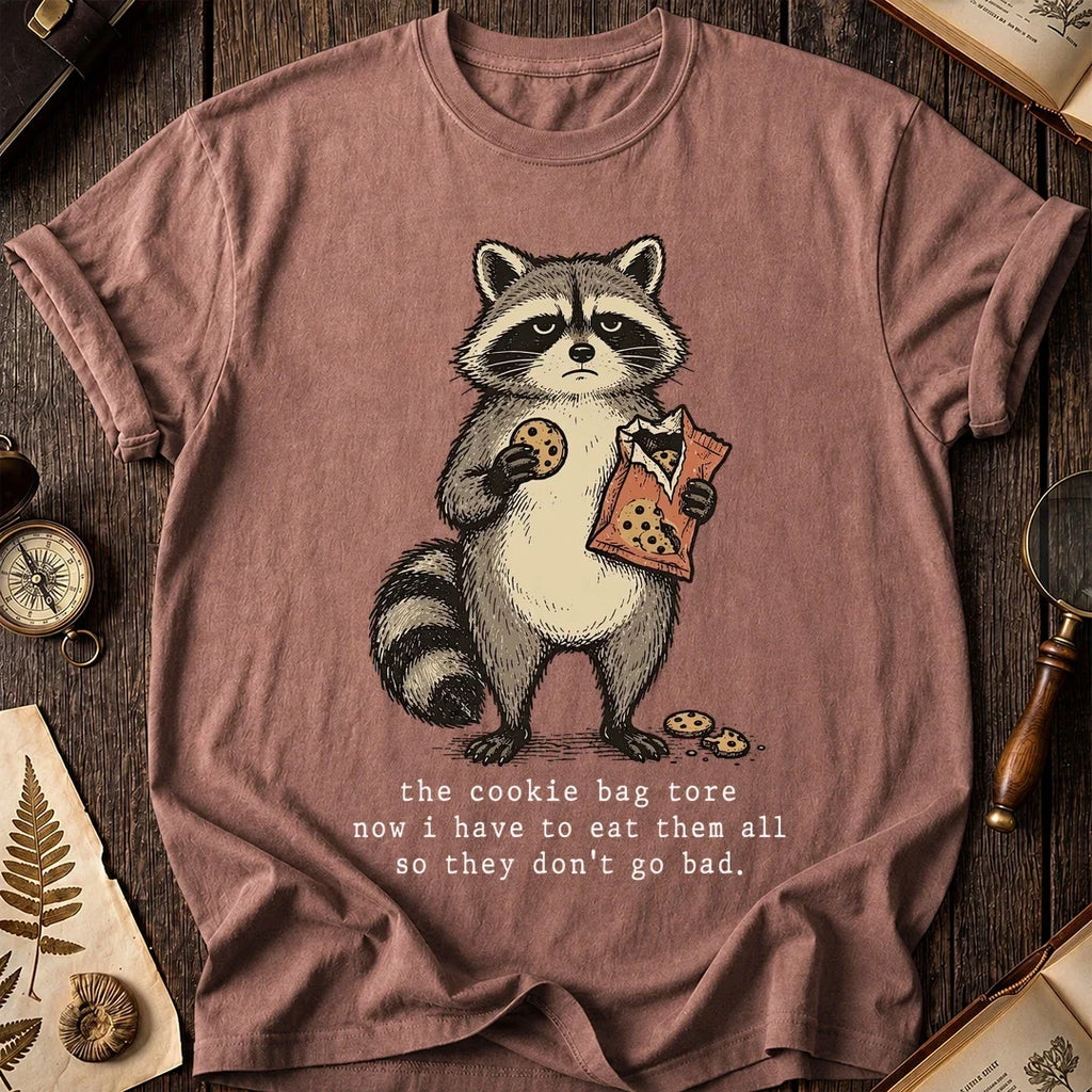 Cookie Bag Raccoon T-Shirt