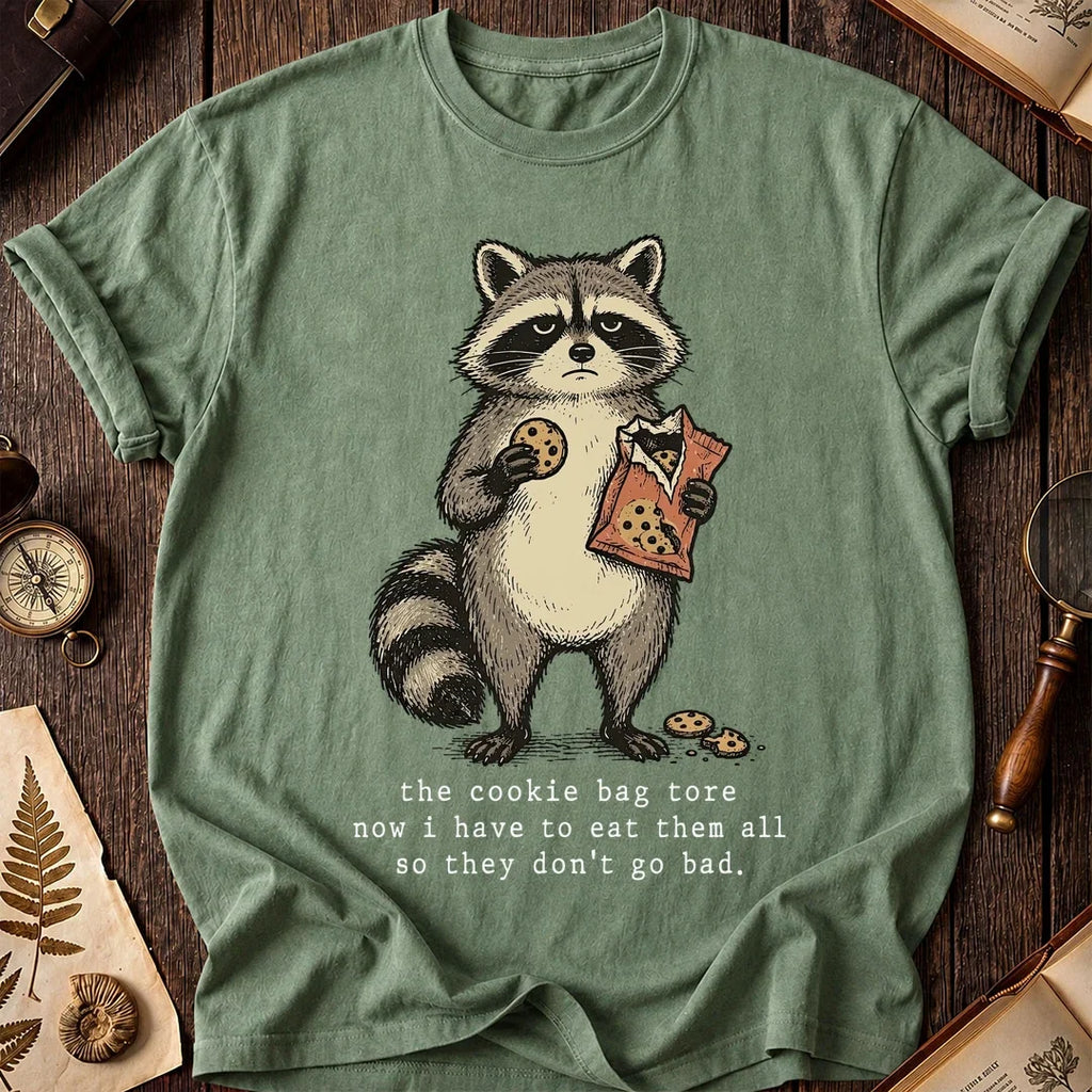 Cookie Bag Raccoon T-Shirt