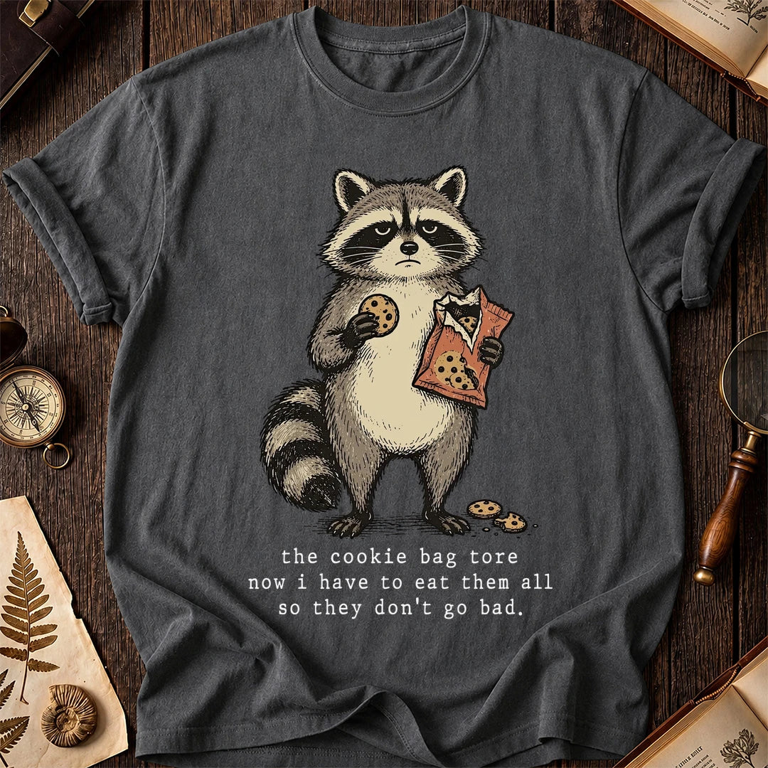 Cookie Bag Raccoon T-Shirt
