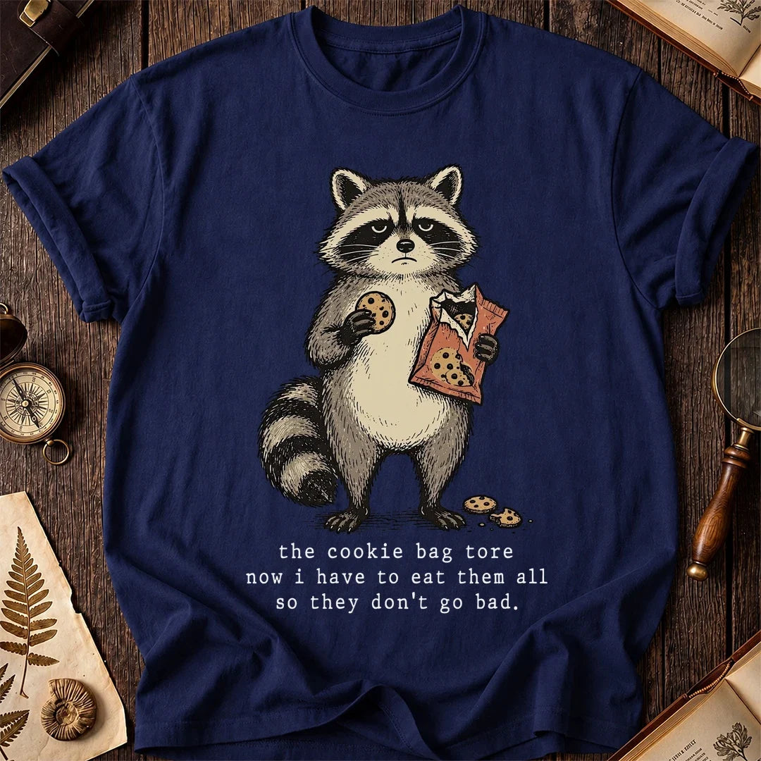 Cookie Bag Raccoon T-Shirt