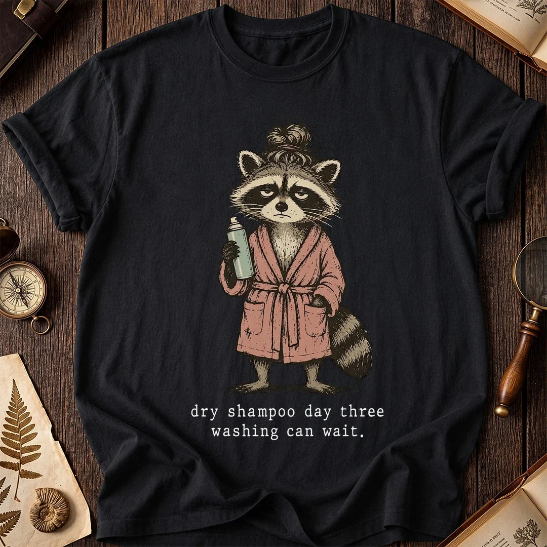 Day 3 Hair Raccoon T-Shirt product image 2