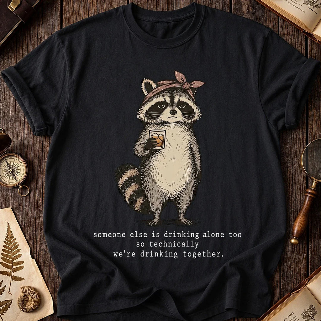 Drink Pals Raccoon T-Shirt product image 2