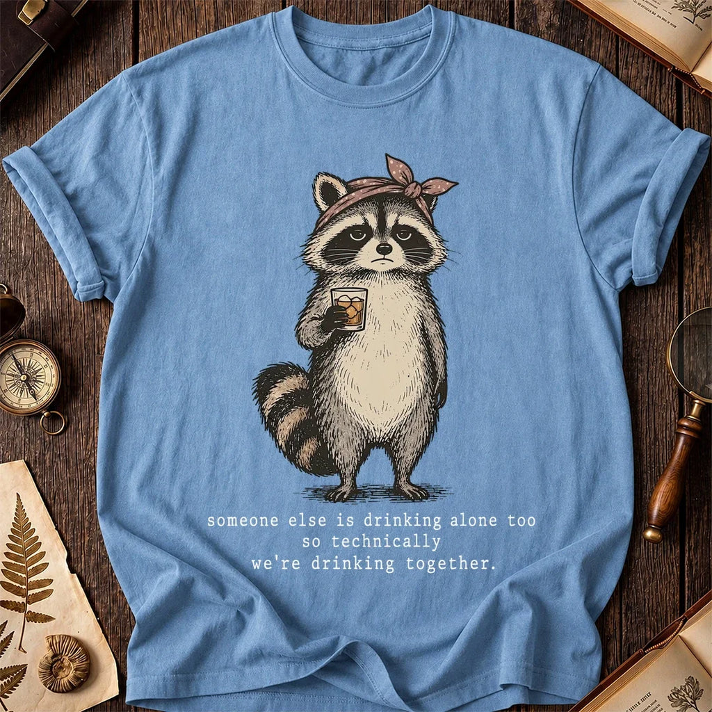 Drink Pals Raccoon T-Shirt product image 4