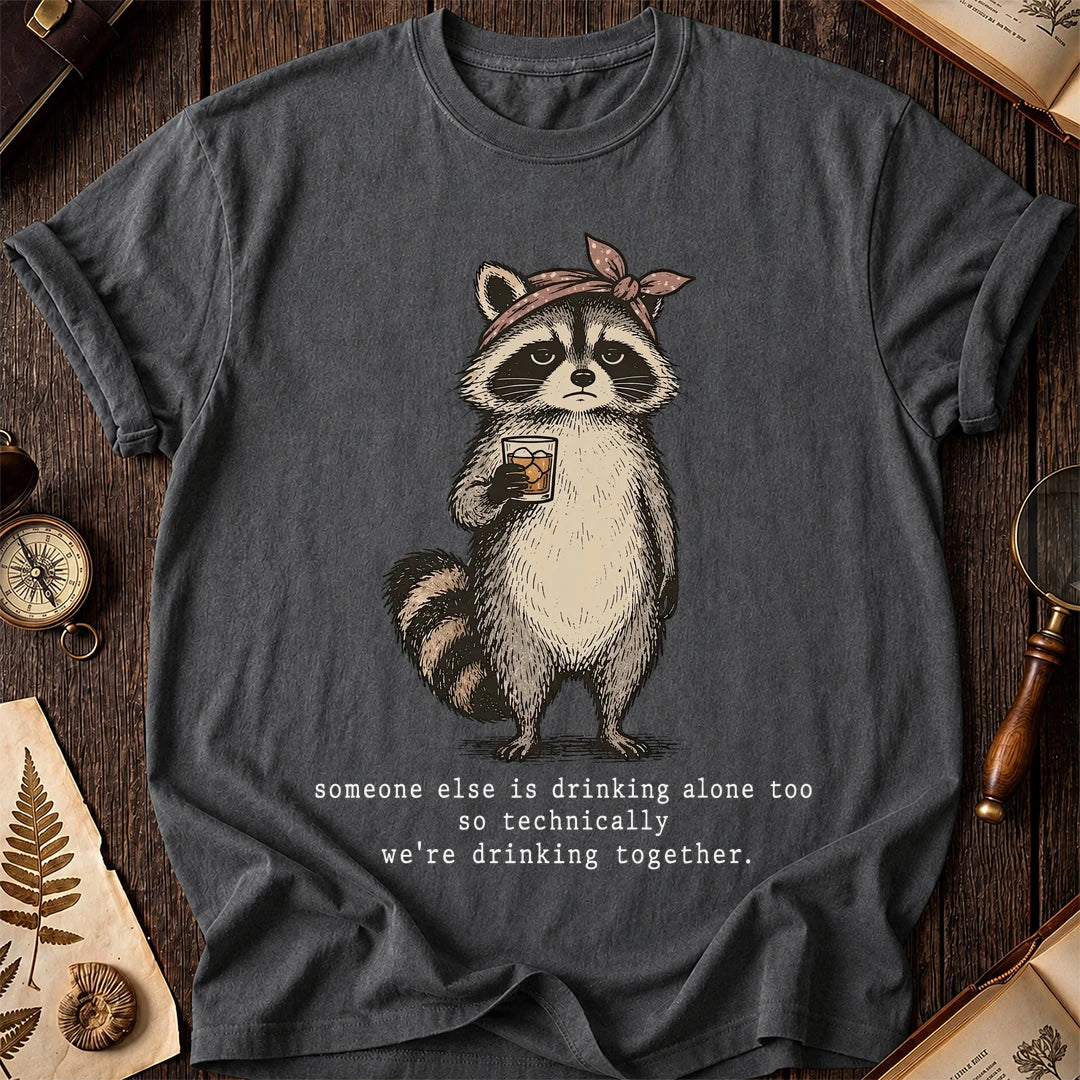 Drink Pals Raccoon T-Shirt product image 6