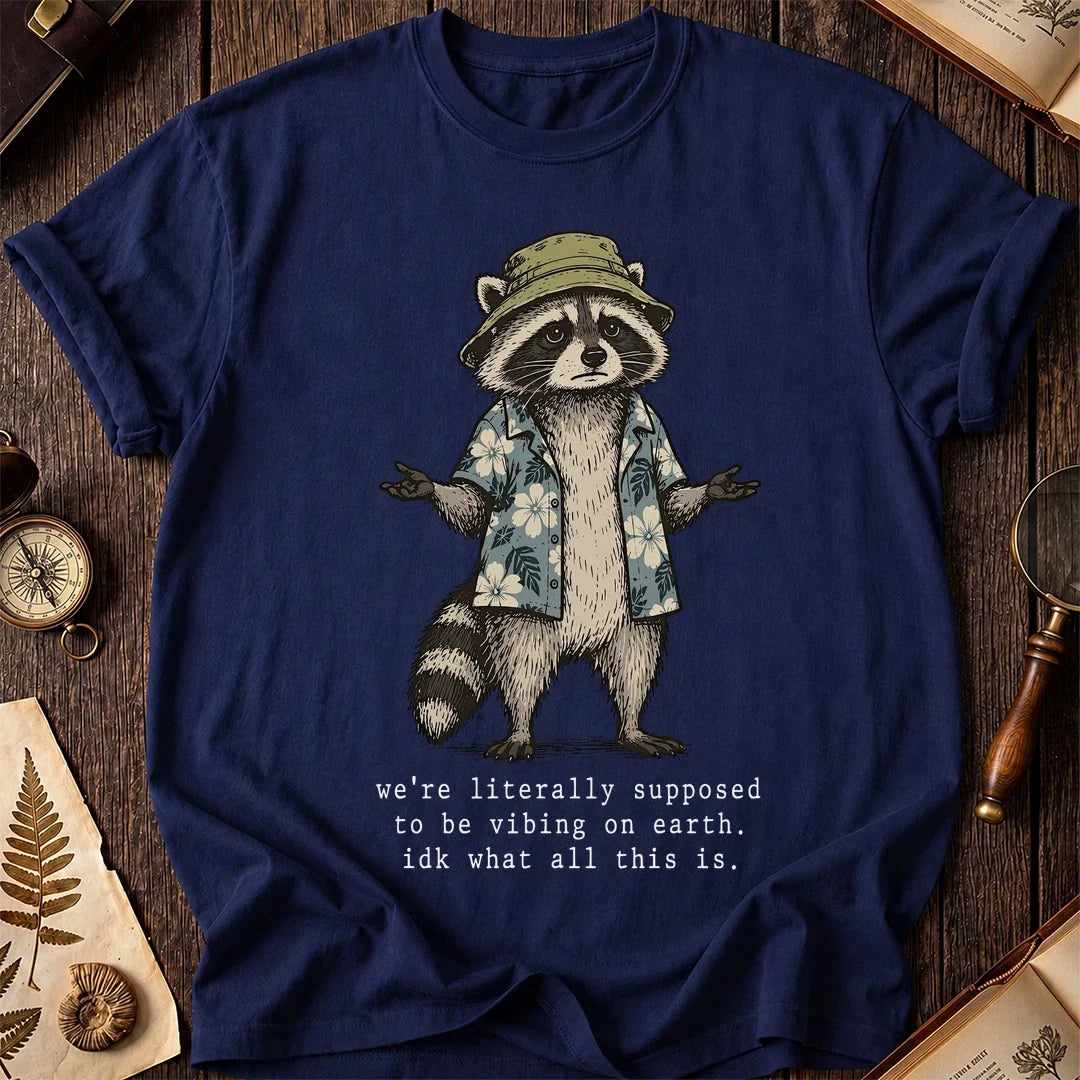Earth Tour Raccoon T-Shirt product image 7