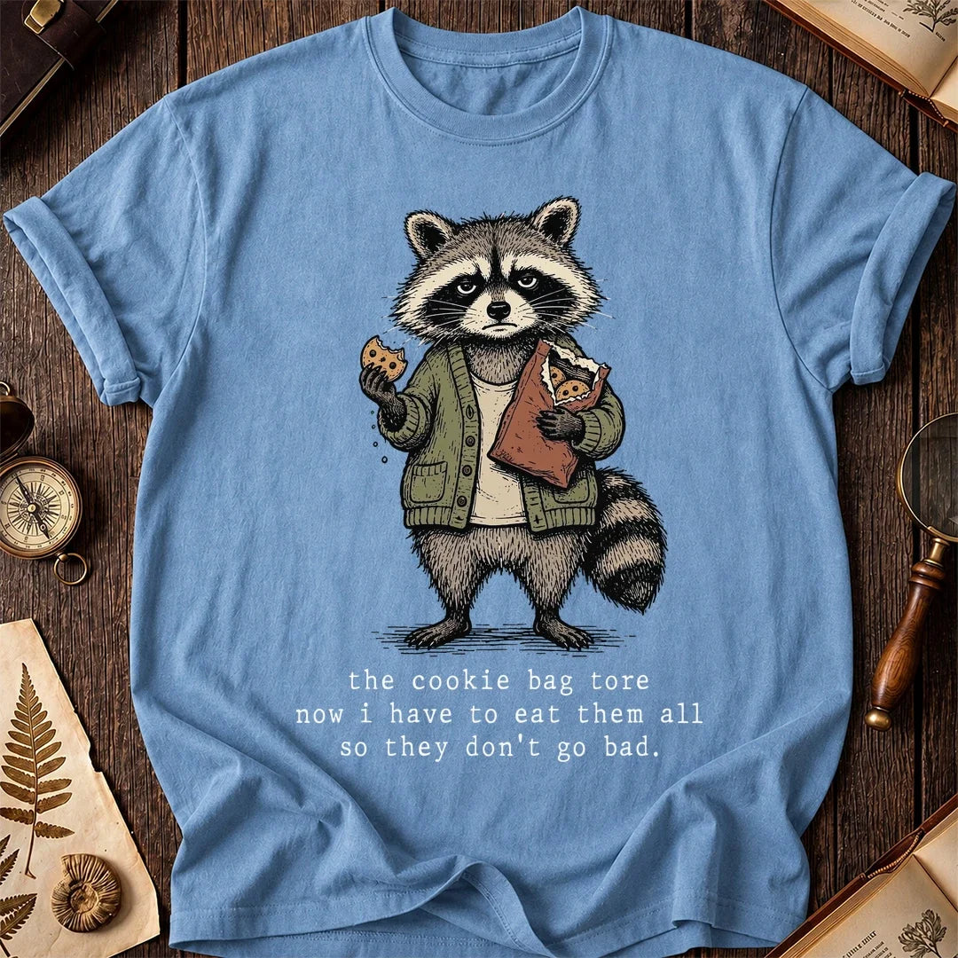 Eat Cookies Raccoon T-Shirt product image 4