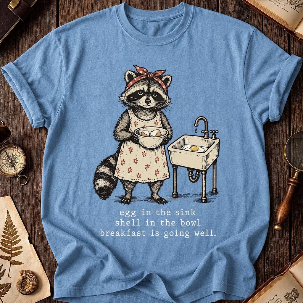 Egg Sink Raccoon T-Shirt product image 4