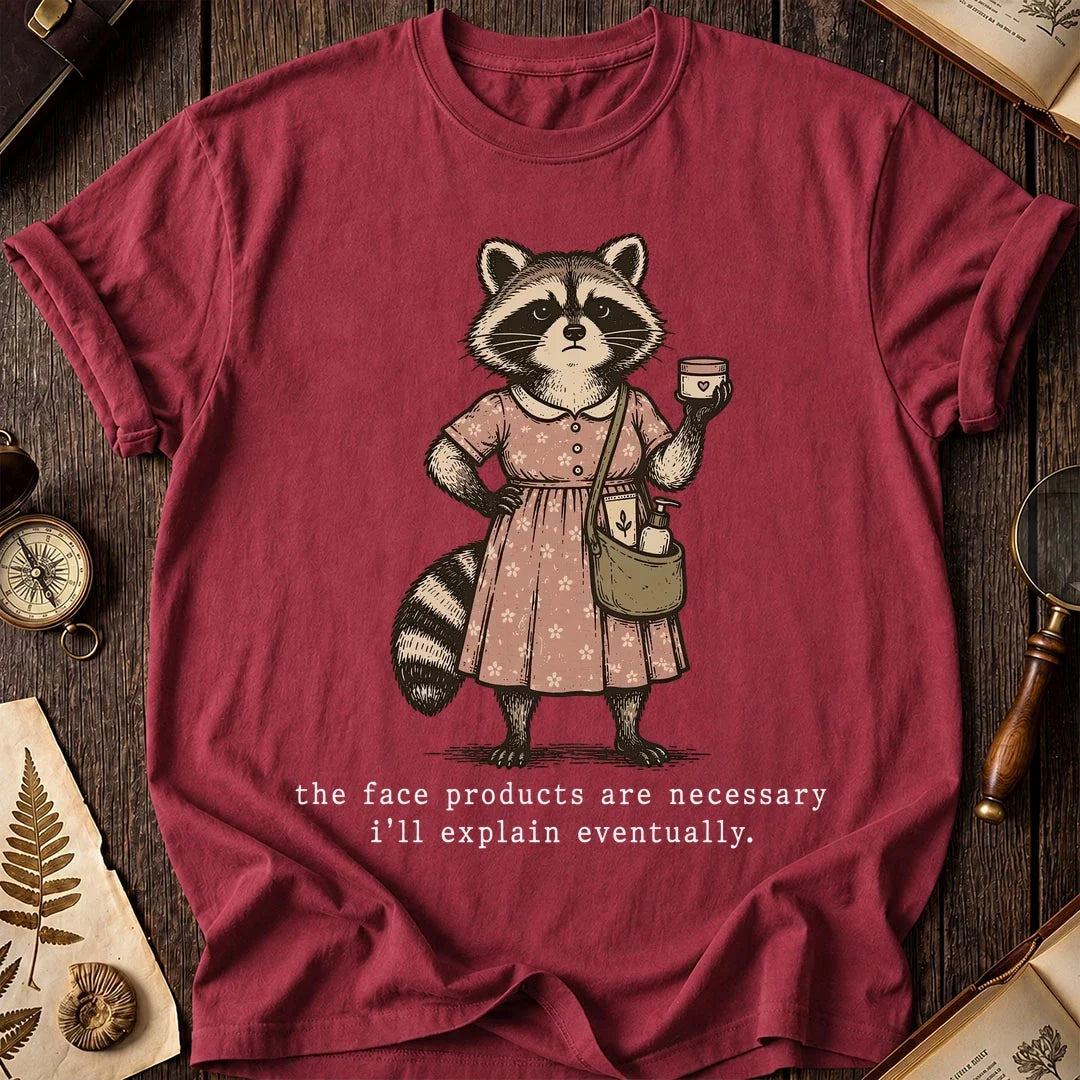 Explain It Raccoon T-Shirt product image 5