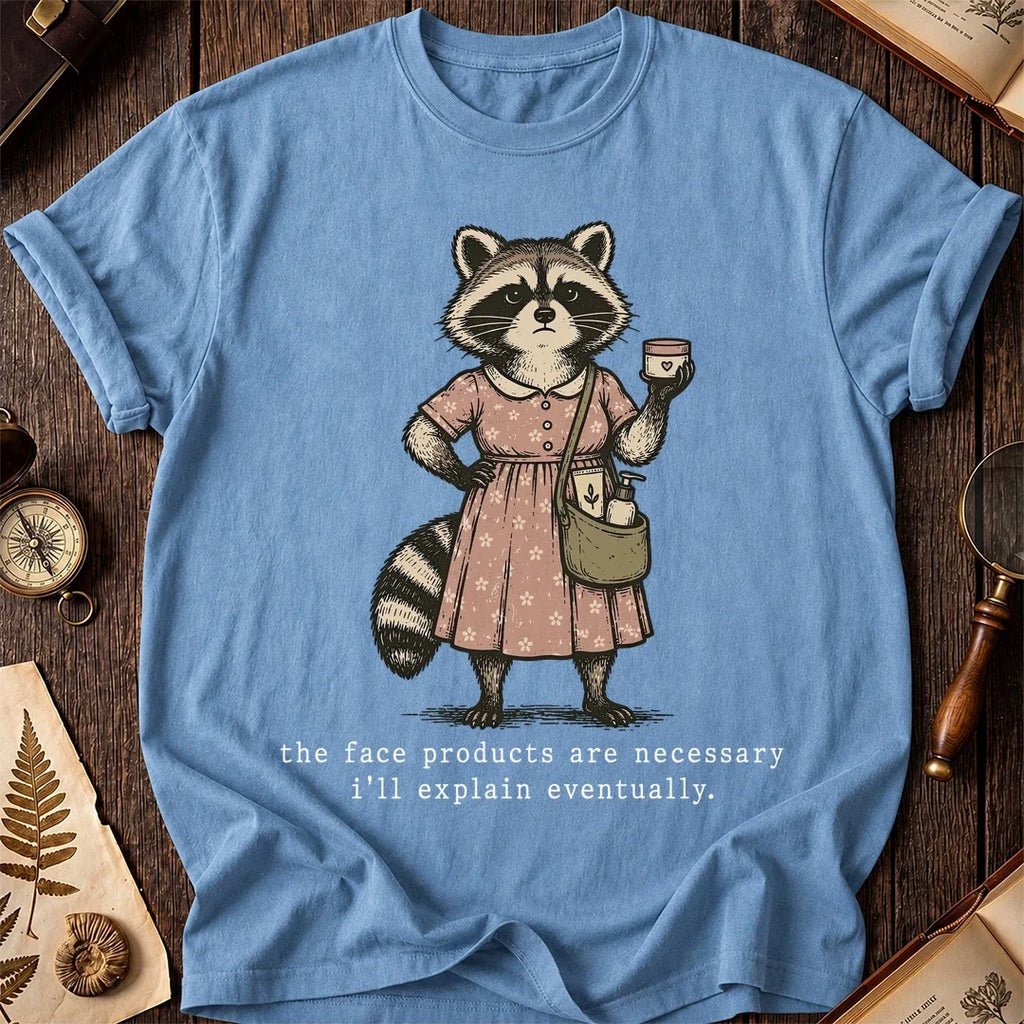 Explain It Raccoon T-Shirt product image 4