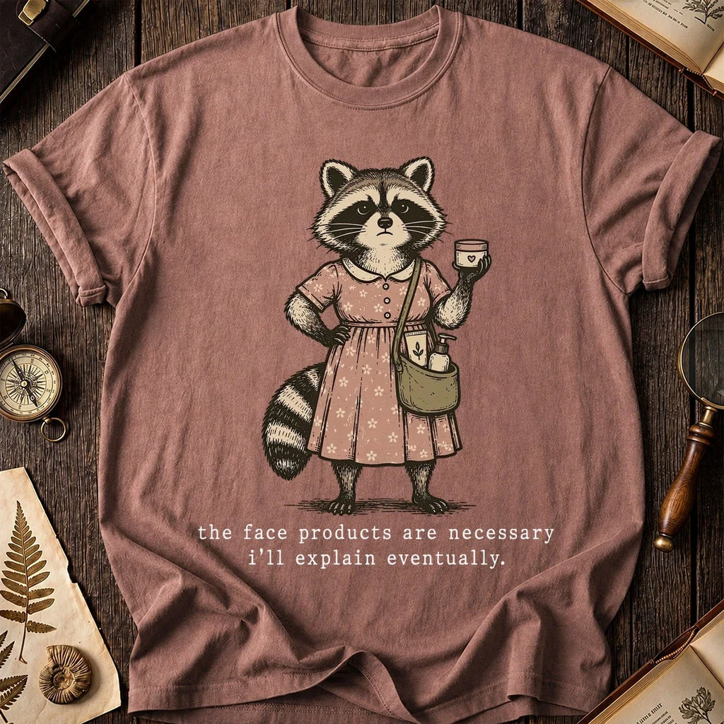 Explain It Raccoon T-Shirt product image 8