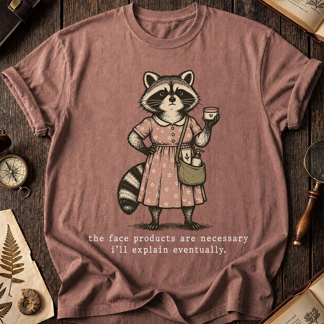 Explain It Raccoon T-Shirt product image 8
