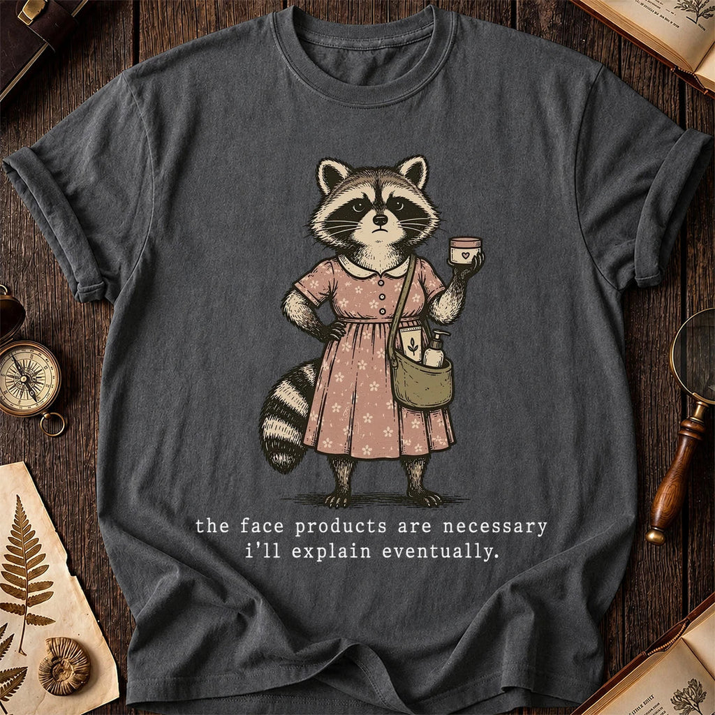 Explain It Raccoon T-Shirt product image 6