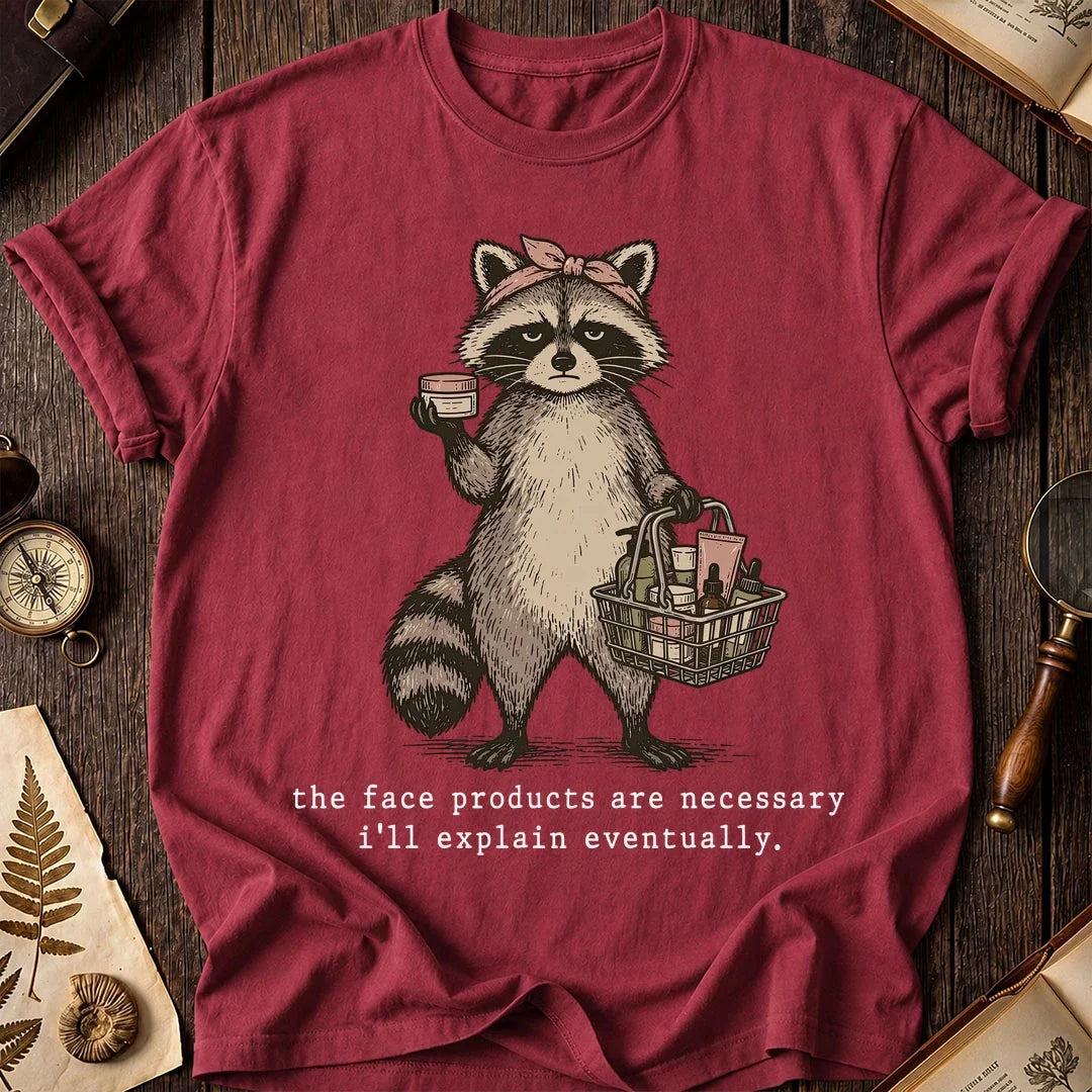 Face Stuff Raccoon T-Shirt product image 5